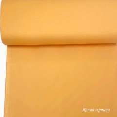 Однотонный-яркая-горчица