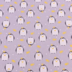 пингвины на сером